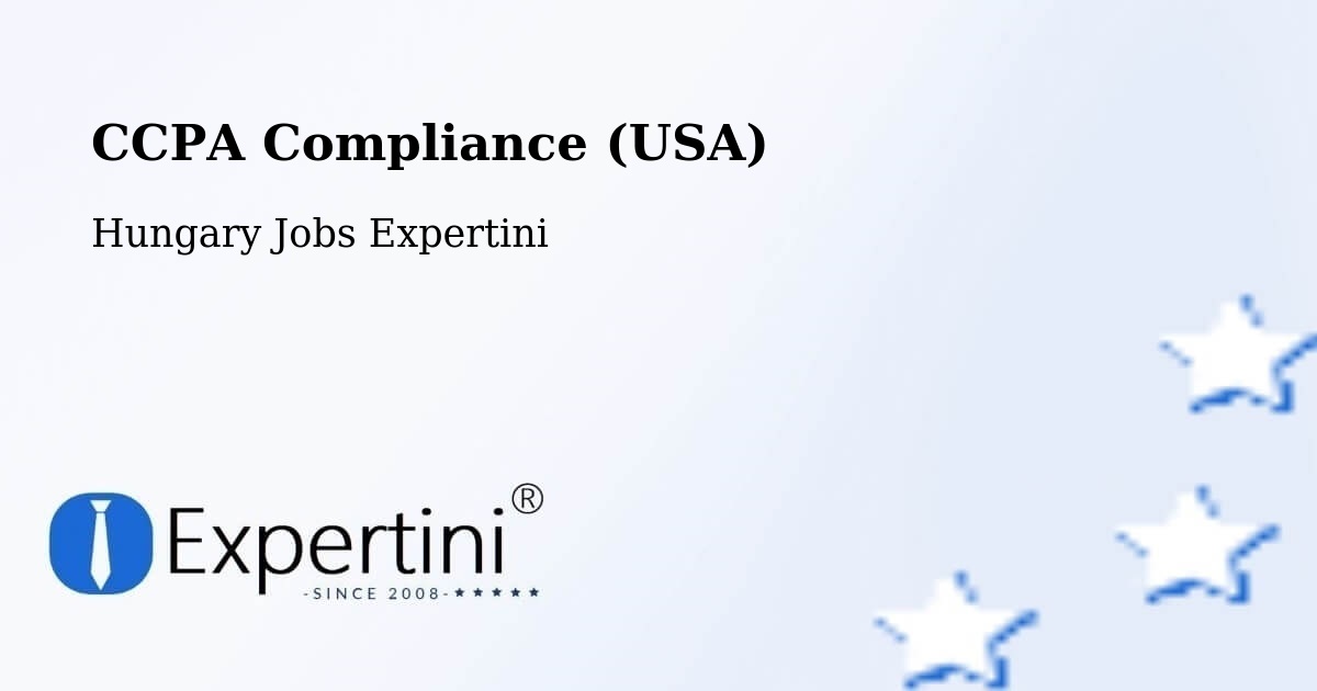 CCPA Privacy Rights & Compliance Notice – Parád - Hungary Jobs Expertini